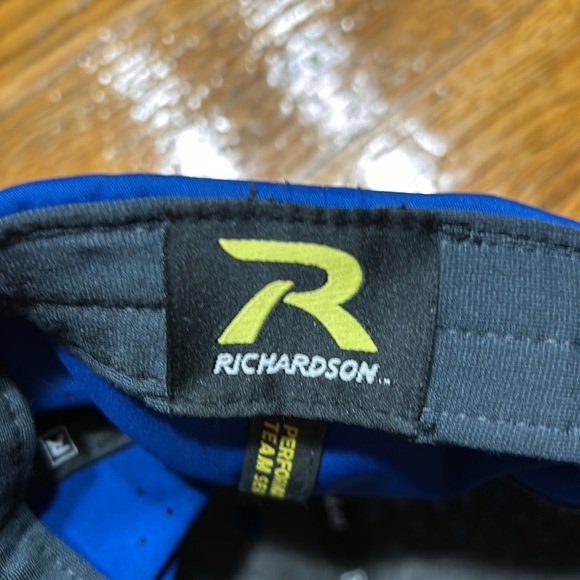 MLB Atlanta Braves Richardson brand cap. Blue with A. Size Small/Med. FlexFit - Picture 2 of 7